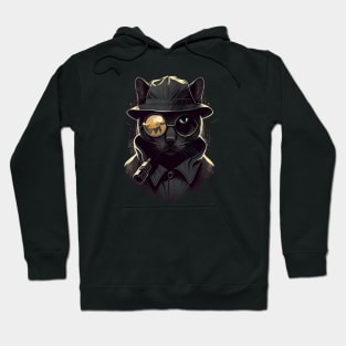 Detective cat Hoodie